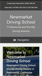 Mobile Screenshot of newmarketdrivingschool.net